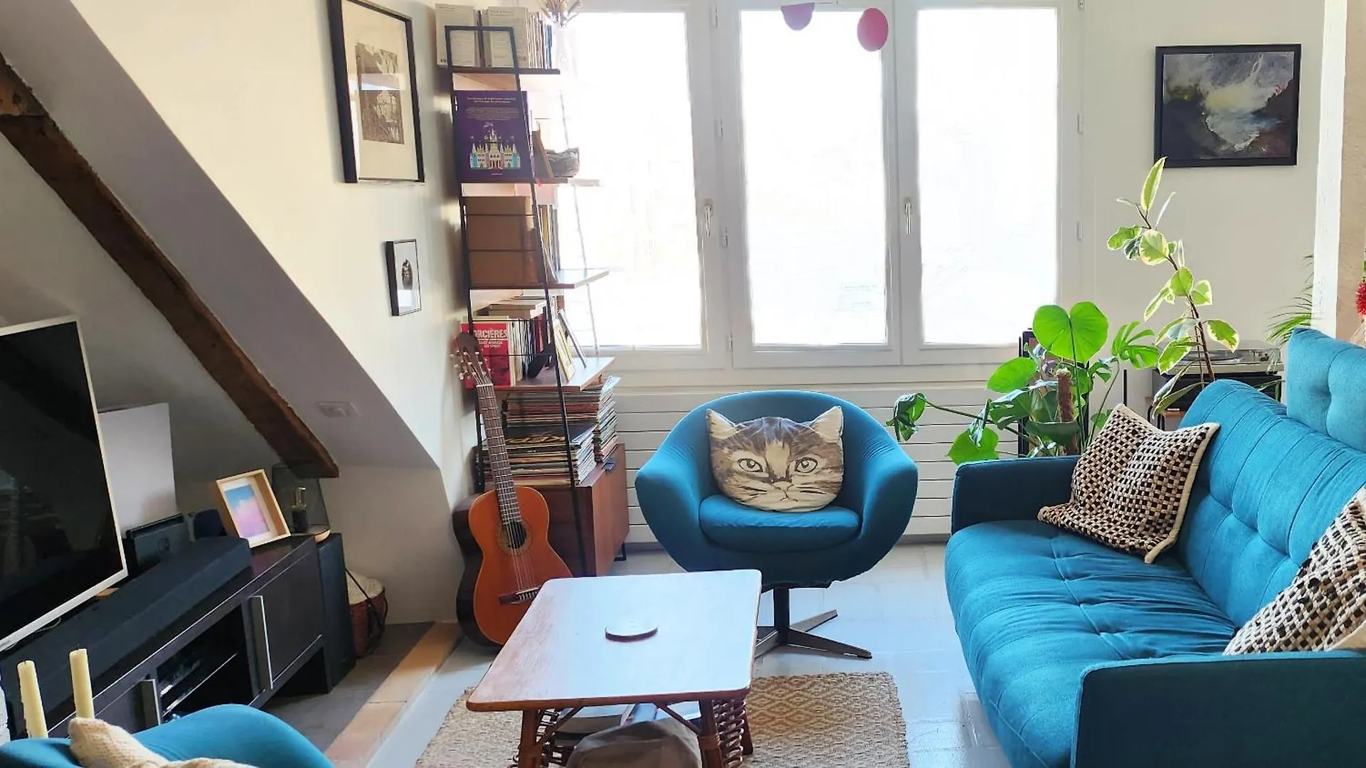 Rooftop Duplex Cosy 100m2 Париж